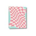Picture of Pink Checkered Symphony _GroupedProduct_Rectangle_Portrait_Canvas_