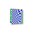 Picture of Blue Checkered Symphony _GroupedProduct_Rectangle_Portrait_Canvas_