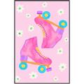 Picture of Pink Roller Skates _GroupedProduct_Rectangle_Portrait_Canvas_Framed_