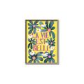 Picture of La Vie Est Belle Foliage _GroupedProduct_Rectangle_Portrait_Canvas_Framed_