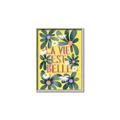 Picture of La Vie Est Belle Foliage _GroupedProduct_Rectangle_Portrait_Canvas_Framed_