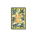 Picture of La Vie Est Belle Foliage _GroupedProduct_Rectangle_Portrait_Canvas_Framed_