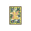 Picture of La Vie Est Belle Foliage _GroupedProduct_Rectangle_Portrait_Canvas_Framed_