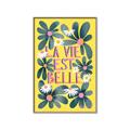 Picture of La Vie Est Belle Foliage _GroupedProduct_Rectangle_Portrait_Canvas_Framed_