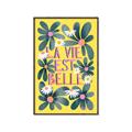 Picture of La Vie Est Belle Foliage _GroupedProduct_Rectangle_Portrait_Canvas_Framed_