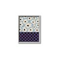 Picture of Blue Patterned Floral Perfection  _GroupedProduct_Rectangle_Portrait_Canvas_Framed_