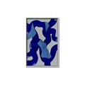 Picture of Constellation of Blue Strokes _GroupedProduct_Rectangle_Portrait_Canvas_Framed_