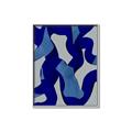 Picture of Constellation of Blue Strokes _GroupedProduct_Rectangle_Portrait_Canvas_Framed_