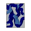 Picture of Constellation of Blue Strokes _GroupedProduct_Rectangle_Portrait_Canvas_Framed_