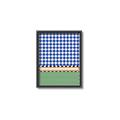 Picture of Psychedelic Checkered Aura _GroupedProduct_Rectangle_Portrait_Canvas_Framed_