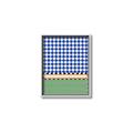 Picture of Psychedelic Checkered Aura _GroupedProduct_Rectangle_Portrait_Canvas_Framed_