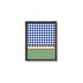 Picture of Psychedelic Checkered Aura _GroupedProduct_Rectangle_Portrait_Canvas_Framed_