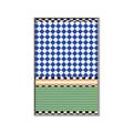Picture of Psychedelic Checkered Aura _GroupedProduct_Rectangle_Portrait_Canvas_Framed_