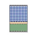 Picture of Psychedelic Checkered Aura _GroupedProduct_Rectangle_Portrait_Canvas_Framed_