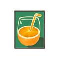 Picture of Orange Juice Poition _GroupedProduct_Rectangle_Portrait_Canvas_Framed_