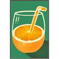Picture of Orange Juice Poition _GroupedProduct_Rectangle_Portrait_Canvas_Framed_
