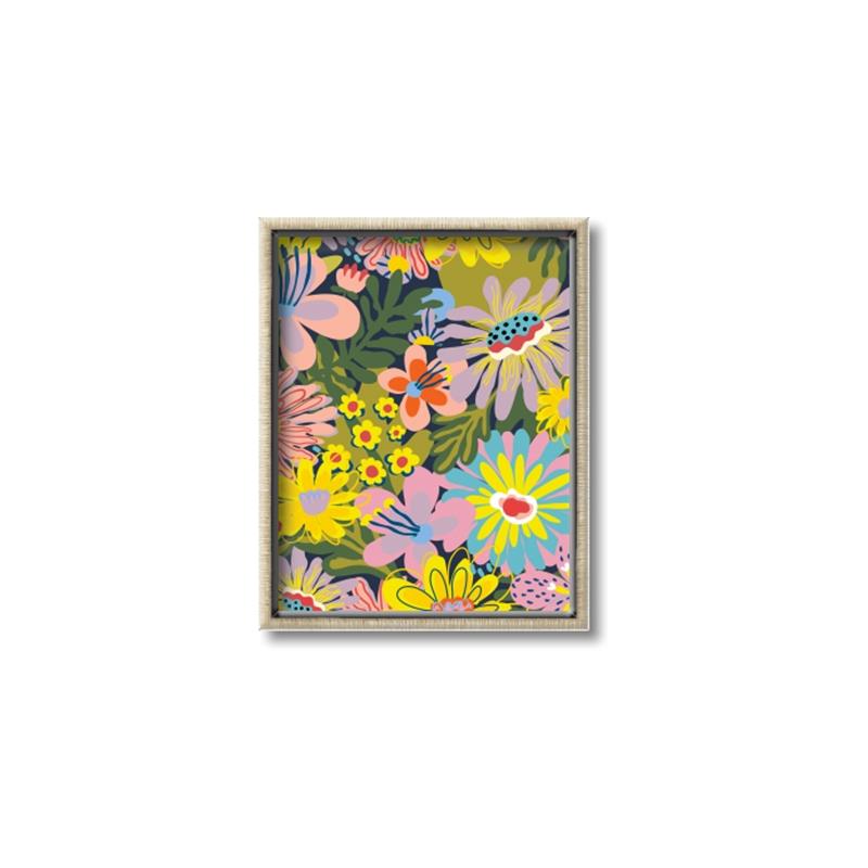 Picture of Enchanted Floral Blossoms _GroupedProduct_Rectangle_Portrait_Canvas_Framed_