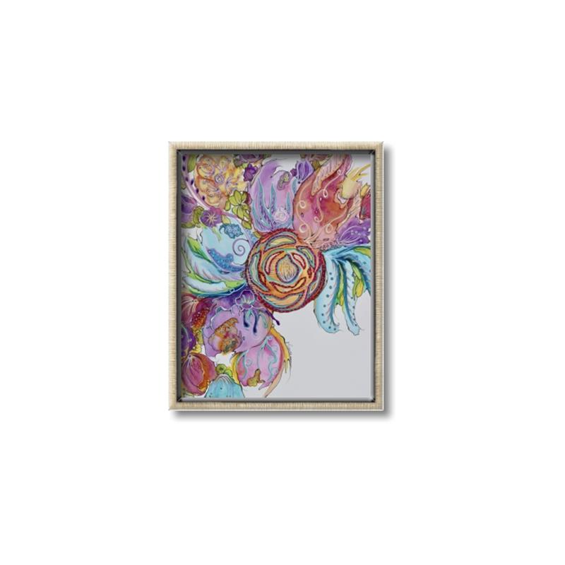 Picture of Springtime Symphony I _GroupedProduct_Rectangle_Portrait_Canvas_Framed_