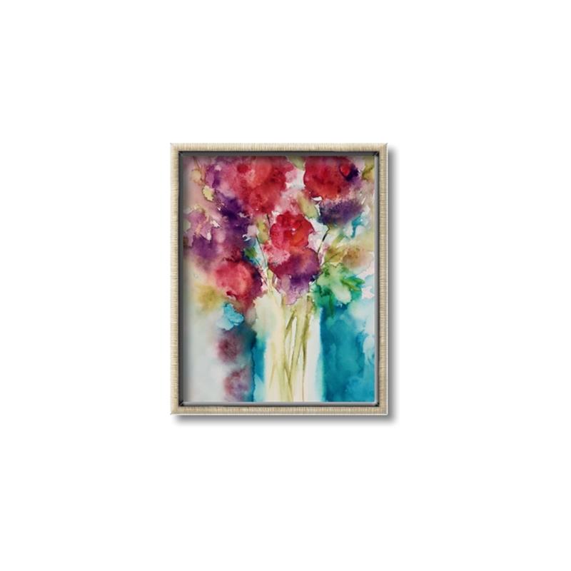 Picture of Springtime Symphony II _GroupedProduct_Rectangle_Portrait_Canvas_Framed_