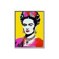 Picture of Botanical Bliss of Frida _GroupedProduct_Rectangle_Portrait_Canvas_Framed_