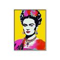 Picture of Botanical Bliss of Frida _GroupedProduct_Rectangle_Portrait_Canvas_Framed_