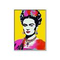 Picture of Botanical Bliss of Frida _GroupedProduct_Rectangle_Portrait_Canvas_Framed_