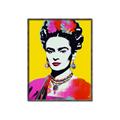 Picture of Botanical Bliss of Frida _GroupedProduct_Rectangle_Portrait_Canvas_Framed_