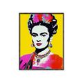 Picture of Botanical Bliss of Frida _GroupedProduct_Rectangle_Portrait_Canvas_Framed_