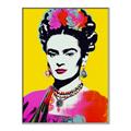 Picture of Botanical Bliss of Frida _GroupedProduct_Rectangle_Portrait_Canvas_Framed_