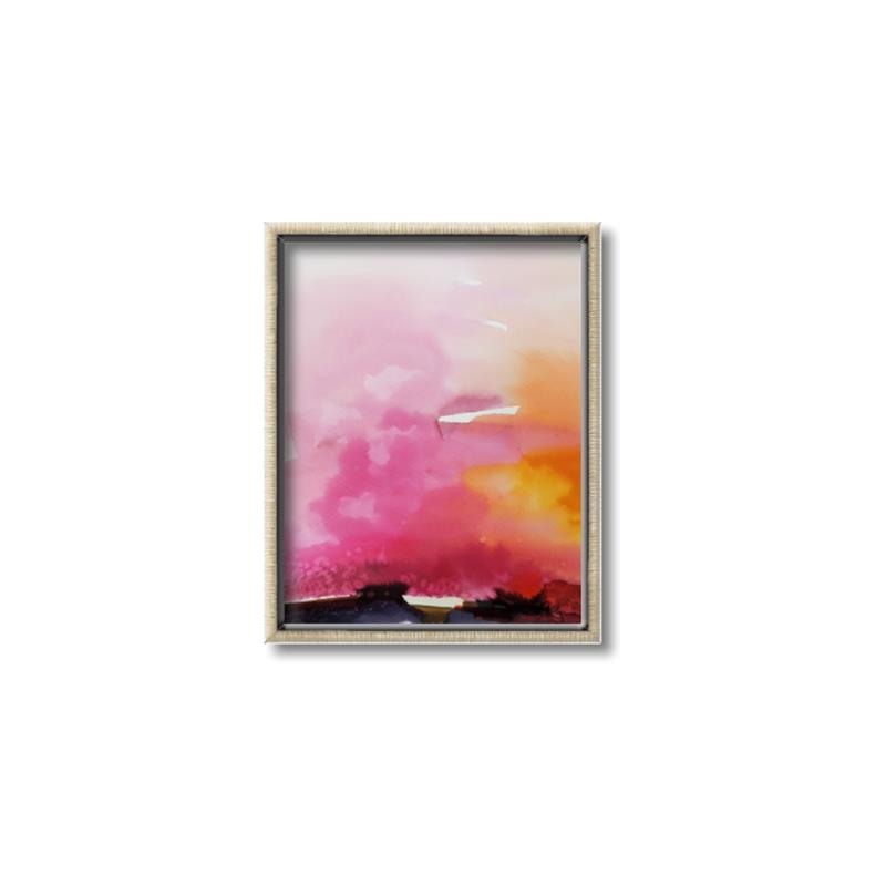 Picture of Abstract  Glow I _GroupedProduct_Rectangle_Portrait_Canvas_Framed_