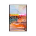 Picture of Abstract  Glow III _GroupedProduct_Rectangle_Portrait_Canvas_Framed_