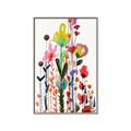 Picture of Eclectic Floral Canvas I _GroupedProduct_Rectangle_Portrait_Canvas_Framed_