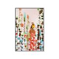 Picture of Eclectic Floral Canvas II _GroupedProduct_Rectangle_Portrait_Canvas_Framed_
