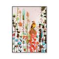 Picture of Eclectic Floral Canvas II _GroupedProduct_Rectangle_Portrait_Canvas_Framed_