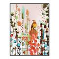 Picture of Eclectic Floral Canvas II _GroupedProduct_Rectangle_Portrait_Canvas_Framed_