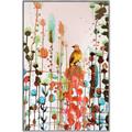 Picture of Eclectic Floral Canvas II _GroupedProduct_Rectangle_Portrait_Canvas_Framed_