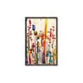 Picture of Eclectic Floral Canvas III _GroupedProduct_Rectangle_Portrait_Canvas_Framed_