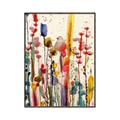 Picture of Eclectic Floral Canvas III _GroupedProduct_Rectangle_Portrait_Canvas_Framed_
