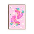 Picture of Pink Roller Skates _GroupedProduct_Rectangle_Portrait_Framed_Matted_