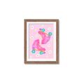 Picture of Pink Roller Skates _GroupedProduct_Rectangle_Portrait_Framed_Matted_