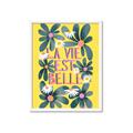 Picture of La Vie Est Belle Foliage _GroupedProduct_Rectangle_Portrait_Framed_Matted_