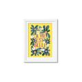Picture of La Vie Est Belle Foliage _GroupedProduct_Rectangle_Portrait_Framed_Matted_