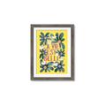Picture of La Vie Est Belle Foliage _GroupedProduct_Rectangle_Portrait_Framed_Matted_
