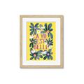 Picture of La Vie Est Belle Foliage _GroupedProduct_Rectangle_Portrait_Framed_Matted_