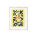 Picture of La Vie Est Belle Foliage _GroupedProduct_Rectangle_Portrait_Framed_Matted_