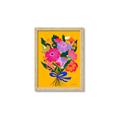 Picture of Red Chromatic Flowers _GroupedProduct_Rectangle_Portrait_Framed_Matted_