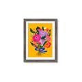 Picture of Red Chromatic Flowers _GroupedProduct_Rectangle_Portrait_Framed_Matted_