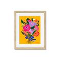 Picture of Red Chromatic Flowers _GroupedProduct_Rectangle_Portrait_Framed_Matted_