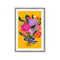 Picture of Red Chromatic Flowers _GroupedProduct_Rectangle_Portrait_Framed_Matted_