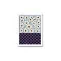 Picture of Blue Patterned Floral Perfection  _GroupedProduct_Rectangle_Portrait_Framed_Matted_
